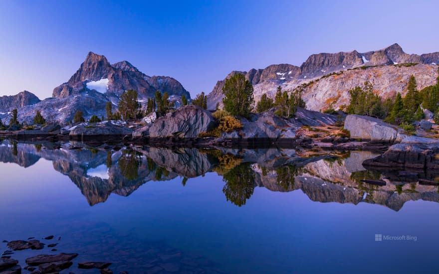 Banner Peak, Ansel Adams Wilderness, California, USA