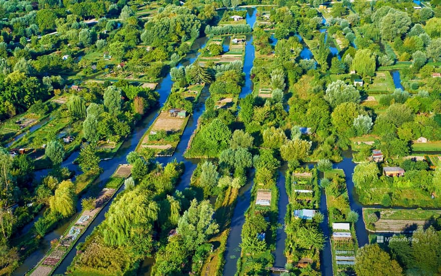 Marshes of Bourges, France