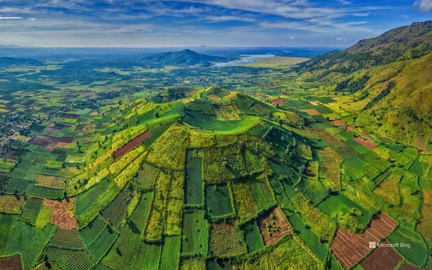 Chu Dang Ya near Pleiku in Gia Lai Province, Vietnam