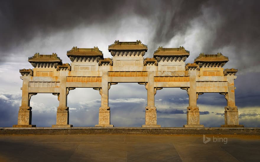 Eastern Qing Tombs, Hebei Province, China