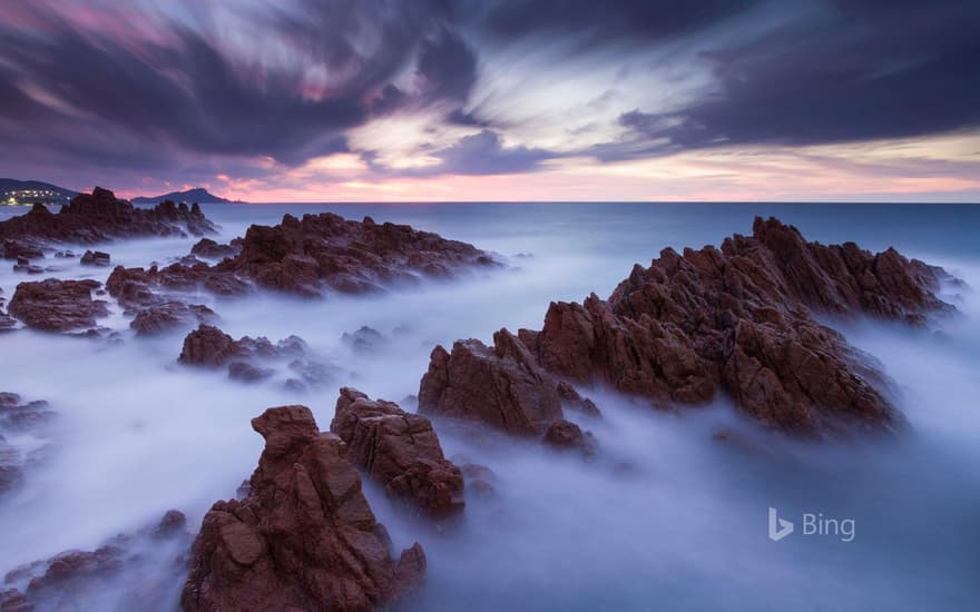 Corniche de l'Esterel, Saint-Raphaël, France