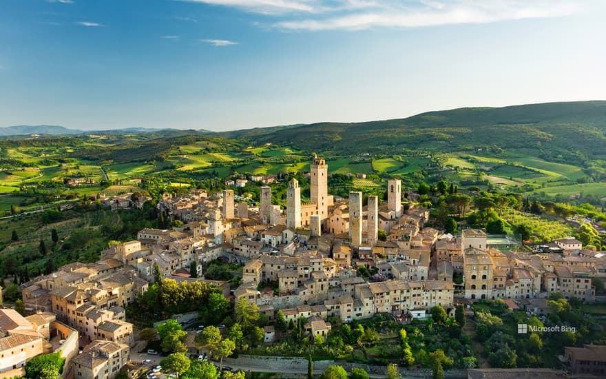 San Gimignano, Siena, Tuscany, Italy