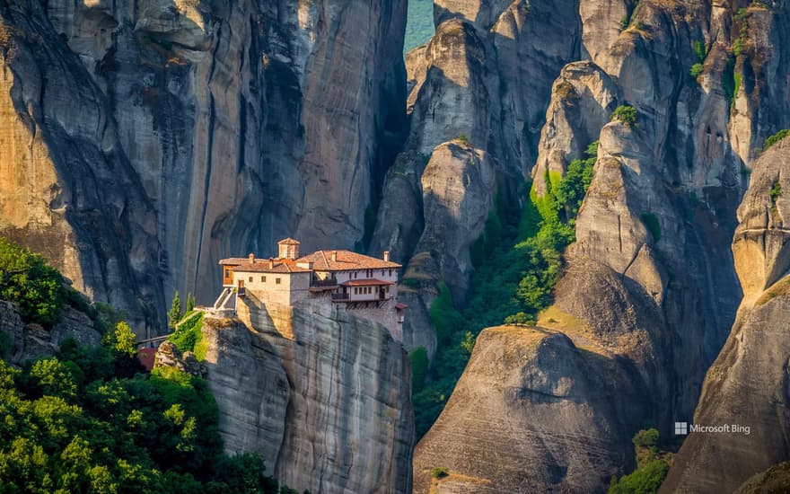 Roussanou Monastery, Meteora, Thessaly, Greece