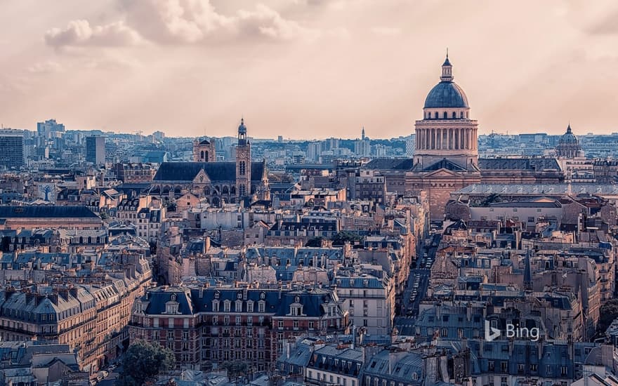 The Panthéon in Paris, France