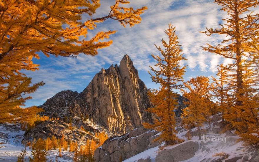 Prusik Peak in the Enchantments of Washington state, USA