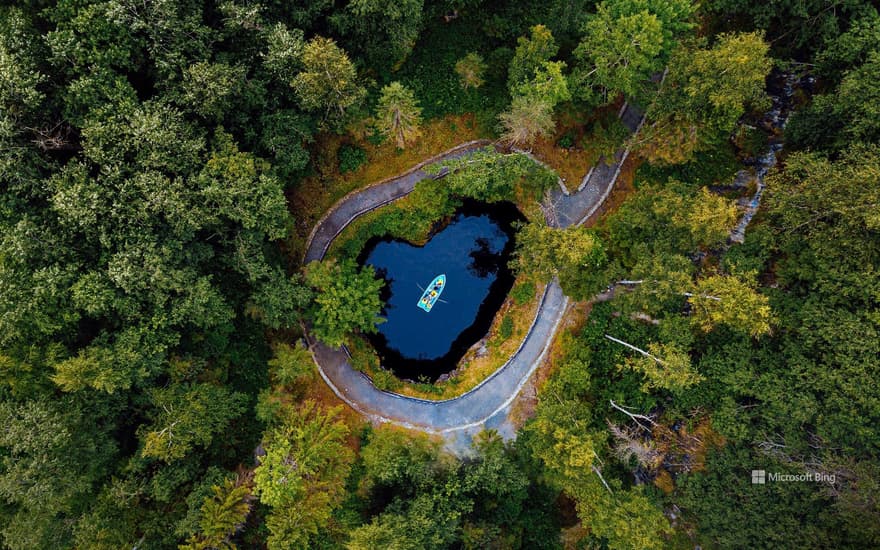 Ruskeala Mountain Park, Karelia, Russia