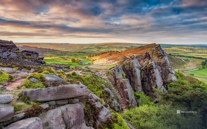 The Roaches, Peak District, England